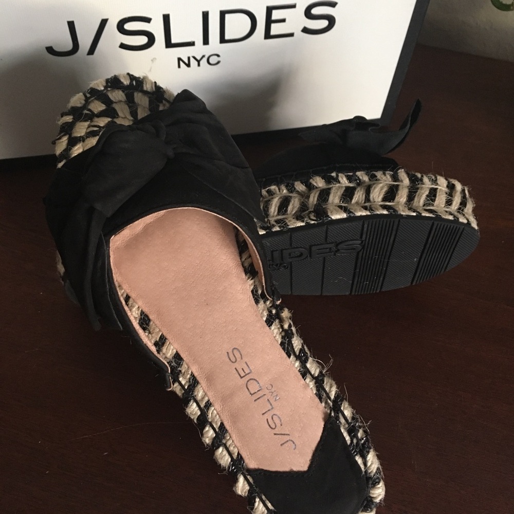 J/Slides Ritsy Slides - Black Nubuck - image 5